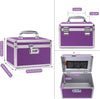 Locking Combination Medicine Box (Purple/Small)