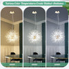 Modern Crystal Chandelier Firework, 8 Lights