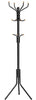 Metal Coat Rack Stand Hat Hanger, Black, 182cm