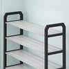 4 tier Shoe Rack Storage Organiser (Black)