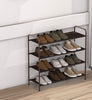 4 Tier Metal Shoe Rack Storage Organiser for Entryway and Bedroom