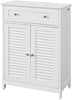 Freestanding Storage Cabinet with Doors/Drawer 60x87x35 cm