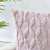 2 Pack Decorative Boho Throw Pillow Covers 45 x 45 cm (Pink)