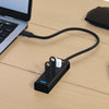 mbeat USB-C to 4-Port 3.0 Hub - Black