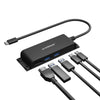 mbeat Mountable 5-Port USB-C Hub