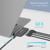 mbeat Essential Pro 5-in-1 USB- C Hub ( 4K HDMI Video, USB-C PD Pass Through Charging, USB 3.0 x 2, USB-C x 1)