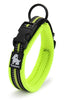 Heavy Duty Reflective Collar Neon Yellow XS