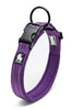 Heavy Duty Reflective Collar Purple M