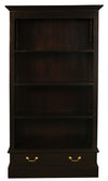 Tasmania 2 Drawer Bookcase (Chocolate)