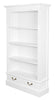 Tasmania 2 Drawer Bookcase (White)