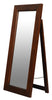 Toby Solid Mahogany Timber Standing Mirror (Mahogany)