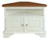 Tasmania 2 Door Corner TV Stand (White Caramel)