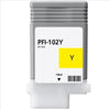 Compatible Canon PFI-102 Yellow Wide Format Ink