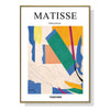 Wall Art 50cmx70cm Abstract colour by Henri Matisse Gold Frame Canvas