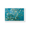 60cmx90cm Van Gogh Almond Blossom White Frame Canvas Wall Art