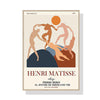 Wall Art 40cmx60cm Dancing by Henri Matisse Wood Frame Canvas