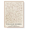 Wall Art 50cmx70cm William Morris Neutral Wood Frame Canvas