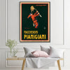 Wall Art 40cmx60cm Maccheroni Pianiciani Black Frame Canvas