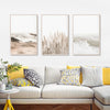 Wall Art 60cmx90cm Coastal Beach 3 Sets Wood Frame Canvas