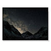 Wall Art 50cmx70cm Night Court Black Frame Canvas