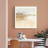 Wall Art 100cmx100cm Atmospheric Edge II Gold Frame Canvas