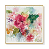 Wall Art 60cmx60cm Floral Brunch Gold Frame Canvas