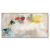 Wall Art 60cmx120cm Abstract Crystal Gold Frame Canvas