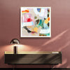 Wall Art 90cmx90cm Changed My Mind IV by Aleah Koury Gold Frame Canvas