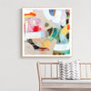 Wall Art 80cmx80cm Changed My Mind IV by Aleah Koury Gold Frame Canvas