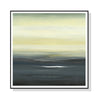 Wall Art 60cmx60cm Land of Serenity Black Frame Canvas