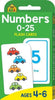 Numbers 0 - 25 : School Zone Flash Cards