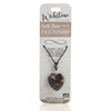 Wishstone Collection Earth Stone Heart Pendant