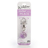 Wishstone Collection Amethyst Key Charm