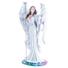 Large Angel with Pentacle Staff Figurine