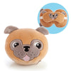 Smoosho's Pals Travel Pug Mask & Pillow