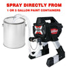 Airless Paint Sprayer 1200W Electric Spray Gun Painting Machine DIY Home