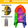 3m Inflatable Dinghy Boat Tender Pontoon Rescue- Yellow