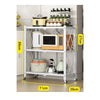 EKKIO Foldable Storage Shelf 3 Tier (White)