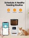 FLOOFI WiFi 6L Automatic Pet Feeder (White) FI-FD-121-CX