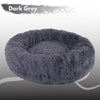 FLOOFI XL 100CM Round Pet Bed (Dark Grey)