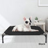 Floofi Elevated Pet Bed (L Black) FI-PB-265-QQQ