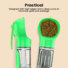 Floofi 4 in 1 pet scooper & feeder Green FI-FD-113-XQ