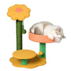 Floofi 75cm Sunflower Plush Scratching Post Cat Tree FI-CT-143-MM