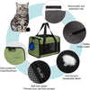 Floofi Portable Pet Carrier-L Size (Green) FI-PC-140-FCQ