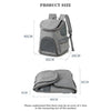 Floofi Pet Backpack -Model 2 (Grey) FI-BP-102-FCQ