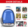 Floofi Space Capsule Backpack - Model 1 (Blue) FI-BP-106-FCQ