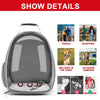 Floofi Space Capsule Backpack - Model 1 (Grey) FI-BP-105-FCQ