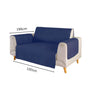 FLOOFI Pet Sofa Cover 2 Seat (Blue) FI-PSC-105-SMT