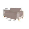 FLOOFI Pet Sofa Cover 2 Seat (Khaki) FI-PSC-104-SMT