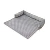 FLOOFI Pet Sofa Cover with Bolster M Size (Light Grey) FI-PSC-113-SMT